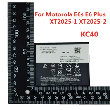 1x3000 мАч KC40 Аккумулятор Для Телефона Motorola Moto E6s E6 Plus XT2025-1 XT2025-2 Высококачественные Аккумуляторные Батареи Для смартфонов