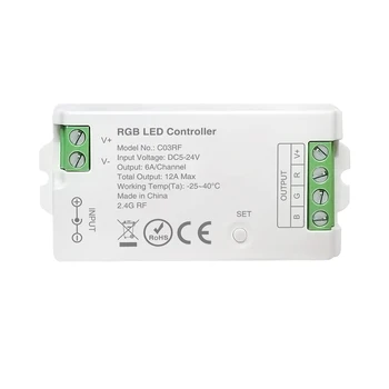 2,4 ГГц RF RGB RGBW RGBCCT Контроллер Graffiti APP Интеллектуальное Управление И 2,4 G И RF Беспроводной Пульт дистанционного Управления DC5-24V