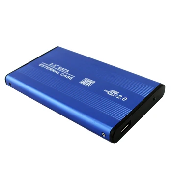 2,5-дюймовый USB 2.0 SATA Внешний мобильный жесткий диск в корпусе из алюминиевого сплава