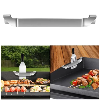 2 упаковки подставки для лопаток для сковородки из нержавеющей стали, подставка для инструментов для гриля и барбекю для Blackstone
