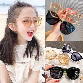 2023new милые солнцезащитные очки для мальчиков и девочек, ретро поляризованные солнцезащитные очки, УФ-очки, детские солнцезащитные очки, роскошные дизайнерские солнцезащитные очки для женщин