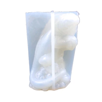 3D Силиконовая форма для свечей Эпоксидное литье Подвесная форма Гипсовая форма из смолы