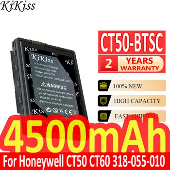 4500 мАч KiKiss Мощный Аккумулятор CT50-BTSC CT50BTSC Для Honeywell 318-055-010 318055010 CT50 CT60 Bateria