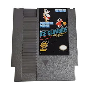 8-битная игровая карта с 72 Кеглями Ice CLimbers NTSC и Pal Версия картриджа для видеоигры для NES