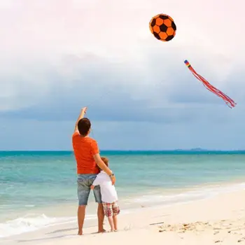 85 Вт Стерео футбольный мяч с длинной кисточкой и ручкой, уличная игрушка для взрослых, весенне-осенний кемпинг, игрушка для взрослых и детей на открытом воздухе