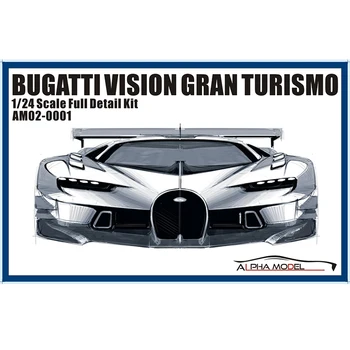Alpha Model 1/24 Vision Gran Turismo VGT Полная Детализация Trans-Kit Модель Автомобиля Комплект транспортных средств Из смолы Ручной работы Модель AM02-0001