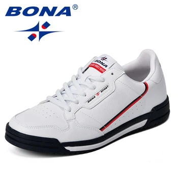 BONA 2023, Мужская обувь для скейтбординга, Спортивные кроссовки Унисекс, Мужские кроссовки, Дышащая обувь с корзиной, Мужская обувь