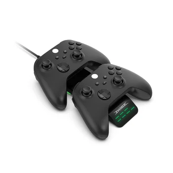 DOBE FOMIS ELECTRONICS, двойная зарядная док-станция для контроллеров Xbox серии X S с 2 батарейными блоками, док-станция для зарядного устройства контроллера