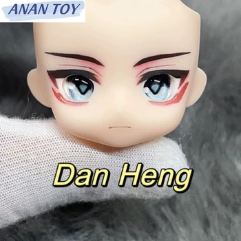 Dan Heng Ob11 Face Honkai: Звездный Рельс С Открытыми Глазами Лицевые Панели с Глазами GSC YMY Глиняный Человечек Ручной Работы Аниме Игровая Кукла Аксессуары