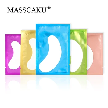 MASSCAKU, 5 пар / пакет, Сменная накладка для глаз, силиконовые полоски для ресниц, Гидрогелевые патчи, гель-пластырь под глаза, косметические инструменты ведущих поставщиков