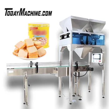 Автоматический многоголовочный дозатор, машина для розлива пищевых продуктов в шоколадные бобы, арахисовые гранулы
