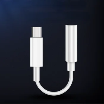 Адаптер для наушников USB C-3,5 мм для Xiaomi Samsung C Type 3,5 Jack для наушников Аудио вспомогательный кабель для Samsung Note10
