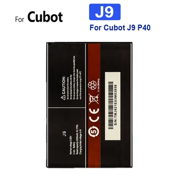 Аккумулятор большой емкости для мобильного телефона Cubot J9 P40 C6 J7 R19, высококачественные сменные батареи Bateria Batterij