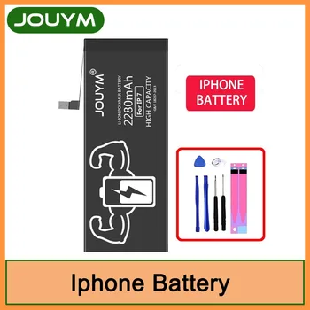 Аккумулятор для телефона JOYM оригинальной емкости для iPhone 6 S 6S 7 SE 2016 Запасные батарейки + бесплатные инструменты для наклеек