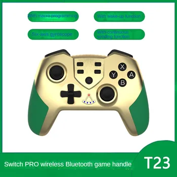 Беспроводной контроллер Bluetooth, совместимый с геймпадом Nintendo Switch Pro, игровой джойстик