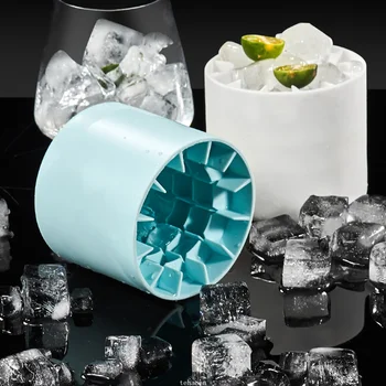 Ведерко для льда, форма для кубиков льда, лоток для пищевой быстрозамораживаемой силиконовой льдогенератора, Креативный дизайн, Ведерко для льда, Производитель пива для виски