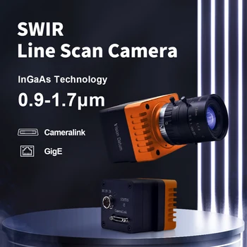 Высокопроизводительная коротковолновая инфракрасная камера InGaAs с длиной волны 900-1700 нм и линейной разверткой 1024 пикселя