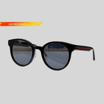 Дизайнерские ацетатные поляризованные солнцезащитные очки для мужчин и женщин, классические солнцезащитные очки малого круга для вождения на открытом воздухе UV400 Sunglass