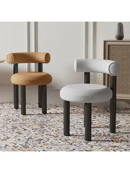 Дизайнерский обеденный стул Nordic soft package, современный минималистичный пухлый стул The Fat Chair, обеденный стул/кресло для отдыха