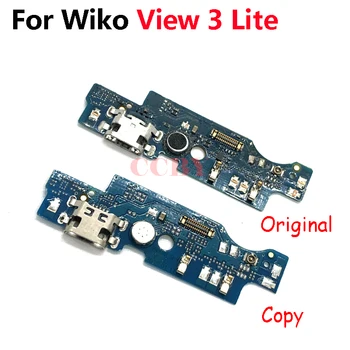 Для Wiko View 2 3 4 Lite Go XL Prime Max USB-порт для зарядки, разъем для док-станции, гибкий кабель