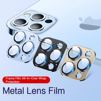 Для iPhone 14 13pro max Металлическая Защитная крышка объектива камеры Для iPhone 14Pro 12 11 Pro Max Пленка Для Объектива камеры Для iPhone 12Pro 11pro
