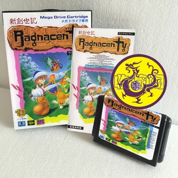 Игровая карта Ragnacenty JP 16bit MD с розничной коробкой и руководством пользователя для Sega Mega Drive / Genesis
