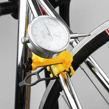 Индикатор колеса велосипеда, простая установка, универсальный компактный размер, Портативные Регулировочные диски, Инструмент для ремонта колес