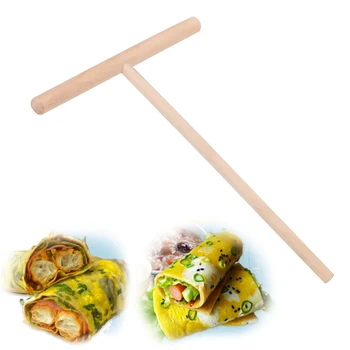 Инструменты для домашней кухни HILIFE Деревянная палочка для разбрасывания теста для блинов, Китайский фирменный инструмент для приготовления блинов