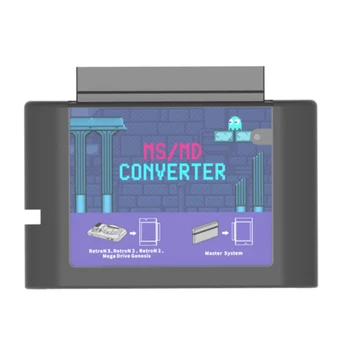 Конвертер игровых карт, карта для записи игр MS в MD, карта для записи игр для Genesis Hyperdrive для Master System для Megedrive