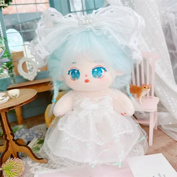 Кукольная одежда для куклы Idol 20 см, аксессуары для одежды, свадебное платье, 2 шт., аксессуары для кукол-суперзвезд, Игрушки в подарок