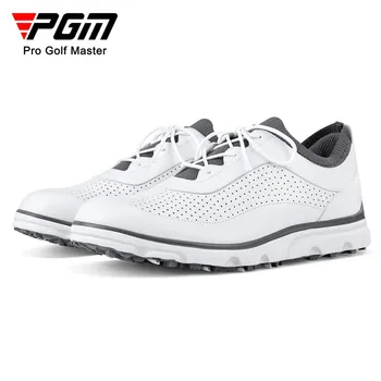 Мужская обувь для гольфа PGM, кроссовки с защитой от бокового скольжения, дышащая мужская обувь