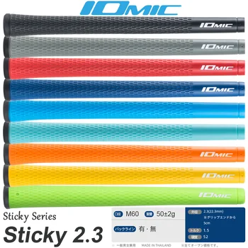 Новые ручки для гольфа IOMIC STICKY 2.3 TPE Универсальная резина 13 цветов на выбор Бесплатная ДОСТАВКА