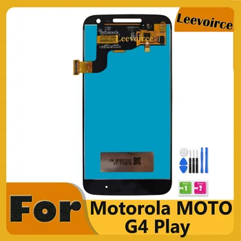 Оригинал Для Motorola G4 Play ЖК-дисплей С Сенсорным Экраном Digitizer В сборе Для Moto G4 Play XT1601 XT1602 XT1603 XT1604 Ремонт