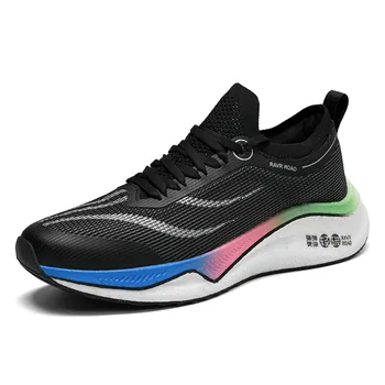 Оригинальные брендовые мужские кроссовки для бега Легкие амортизирующие спортивные кроссовки Мужские Качественные Черные кроссовки для тренировок Женские Мужские кроссовки