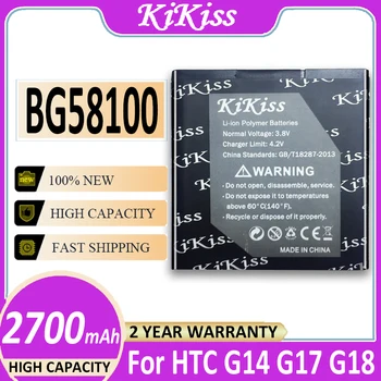 Оригинальный Аккумулятор KiKiss BG58100 BL11100 Для HTC T328w T328d T328t Sensation XE Z710E G14 G17 EVO 3D X515d X515m Z715E Batterij