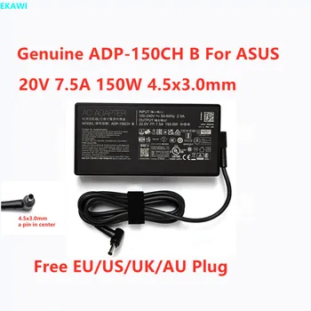 Подлинный Адаптер Переменного Тока ADP-150CH B 20V 7.5A 150W 4.5x3.0mm A18-150P1A Для Зарядного устройства Для Ноутбука ASUS