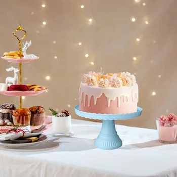 Подставки для тортов, держатель для кексов, Десертная витрина, Поднос, Сервировочное блюдо для вечеринки, свадьбы, Дня Рождения