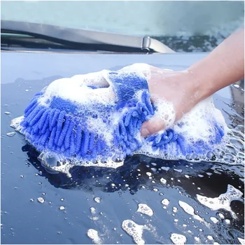 Премиум Коралловая губка для мытья автомобиля Губка для чистки Щеток для детализации ухода за автомобилем Губка для мытья авто Перчатки для укладки Чистящие средства