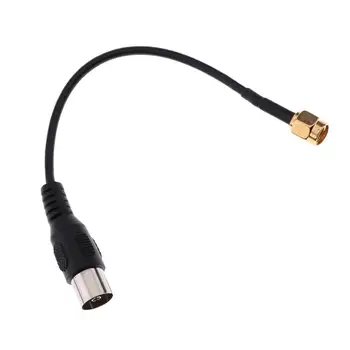 Разъем IEC-T TV PAL для подключения кабеля RG174 - 165 мм