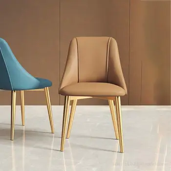 Роскошный дизайн белого стула для спальни, геймерский макияж, роскошный одноместный стул для кемпинга, дешевая косметика, скандинавская мебель Sillas De Comedor T50CY