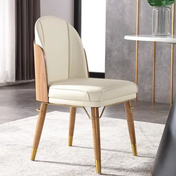 Роскошный обеденный стул из цельного дерева, гостиничный стул, стул для переговоров в домашнем ресторане, стул для отдыха, мебель для салонов Sillas YH