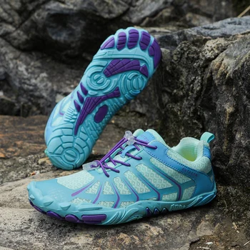 Сверхлегкая походная обувь для мужчин, дышащие кроссовки Fly Wave, мужская спортивная обувь больших размеров для женщин, походная треккинговая обувь для кемпинга