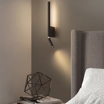 Современный светодиодный настенный светильник Прикроватное бра для дома Украшение спальни гостиной Диван для поверхностного монтажа фоновое освещение