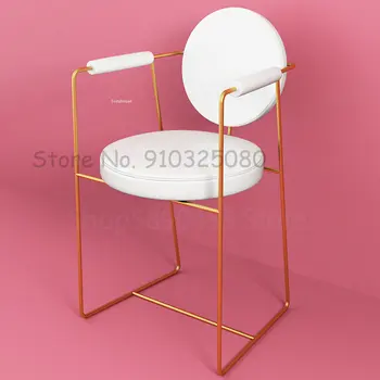 Стул для гостиной в скандинавском стиле, современный простой обеденный стул, мебель для гостиной, компьютерный стул, стул для переодевания, Дизайнерский стул для макияжа