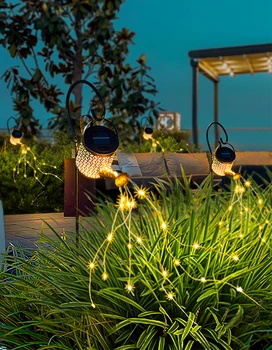 Устройство сада: ландшафтное освещение, наружные декоративные светильники во дворе, солнечные фонари для чайников, ажурный свет и тень на вилле