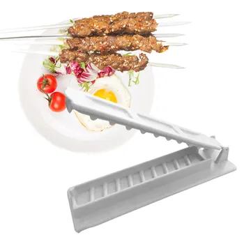 Шампуры для барбекю, устройство для приготовления кебаба, шпажка для мяса, инструмент для гриля, подходящий для говядины, баранины, свинины