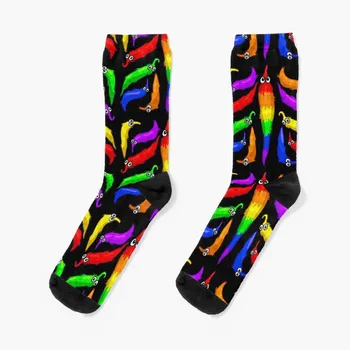 гей-парад червей! Носки носки дизайнерского бренда носки для женщин Женские носки